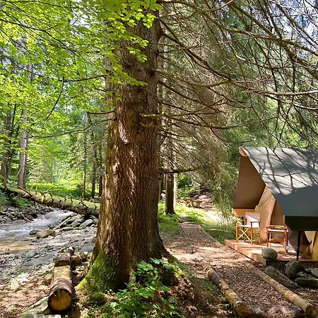Water Village Rogla A Private Riverside Glamping Tent Luxury tent *