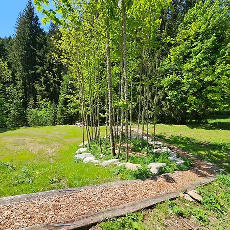 Luxury tent Water Village Rogla A Private Riverside Glamping Tent Oplotnica