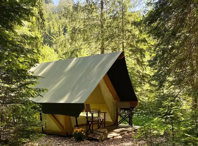 Glamping Tent Water Village Rogla Luxe tent Oplotnica