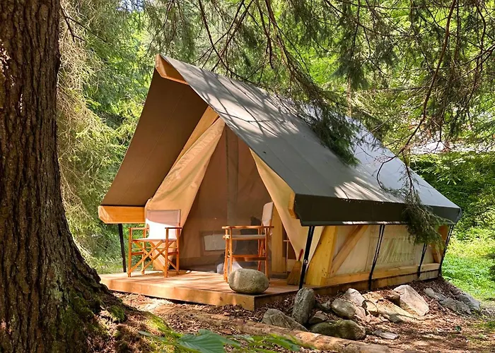 אוהל מפואר Glamping Tent Water Village Rogla *