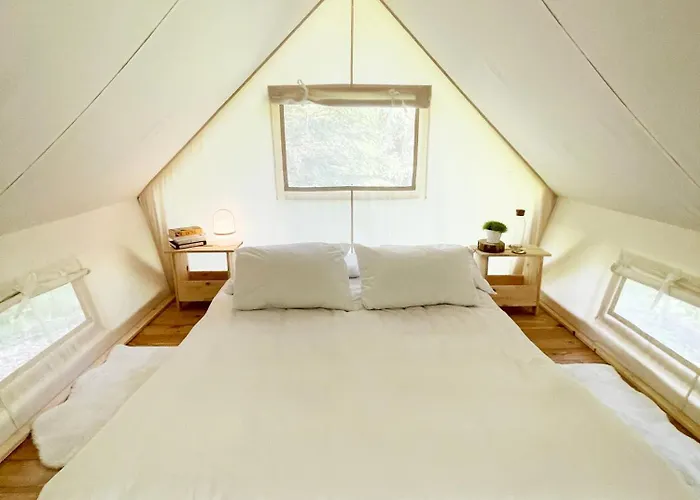 אוהל מפואר Glamping Tent Water Village Rogla *